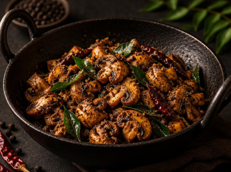 Kaju Mushroom Pakodi