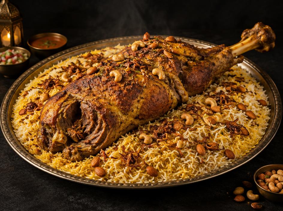 Mutton Mandi + Gulab Jamun + Cool Drink